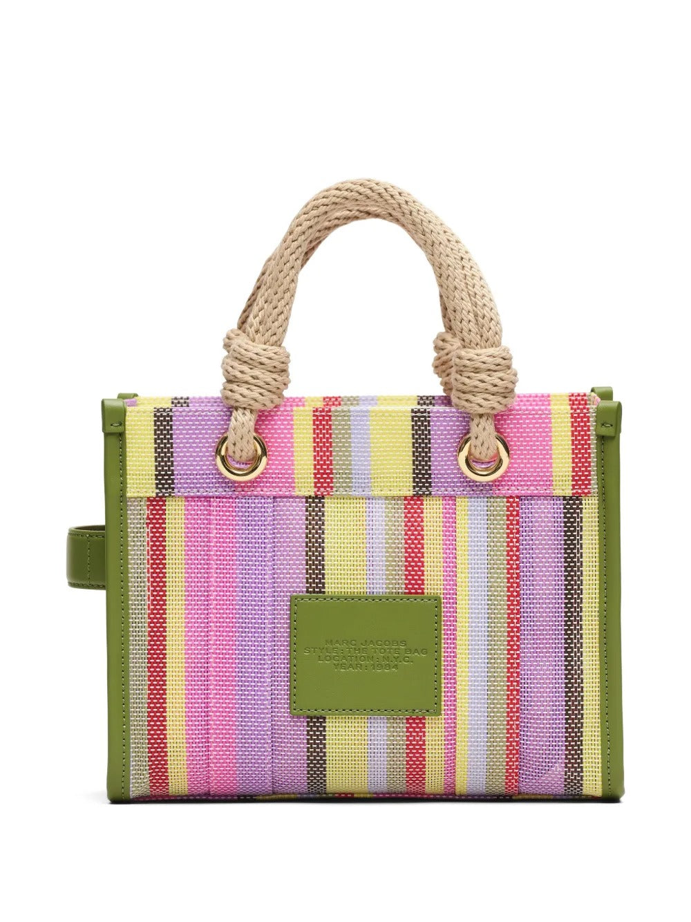 Purple bag, front view