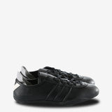 Black sneakers, front view