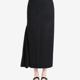 Black skirt, full body view