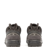 Black sneakers, back view