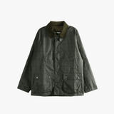 Green jacket, front view