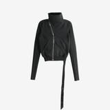 Black hoodie, front view