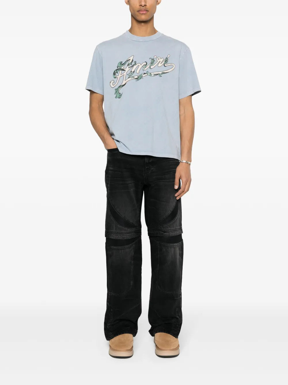 Black jeans, full body view