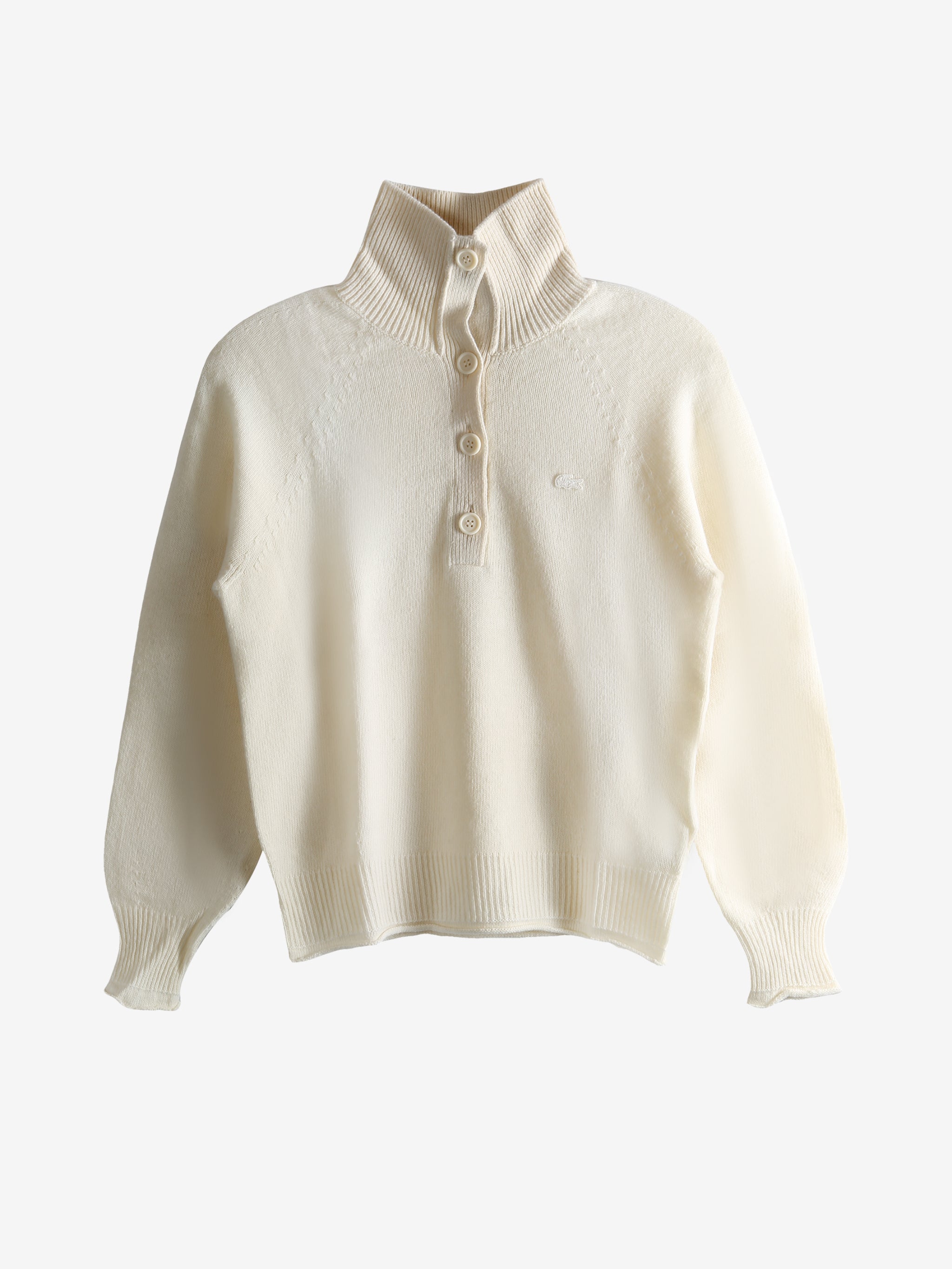 White sweater, front view