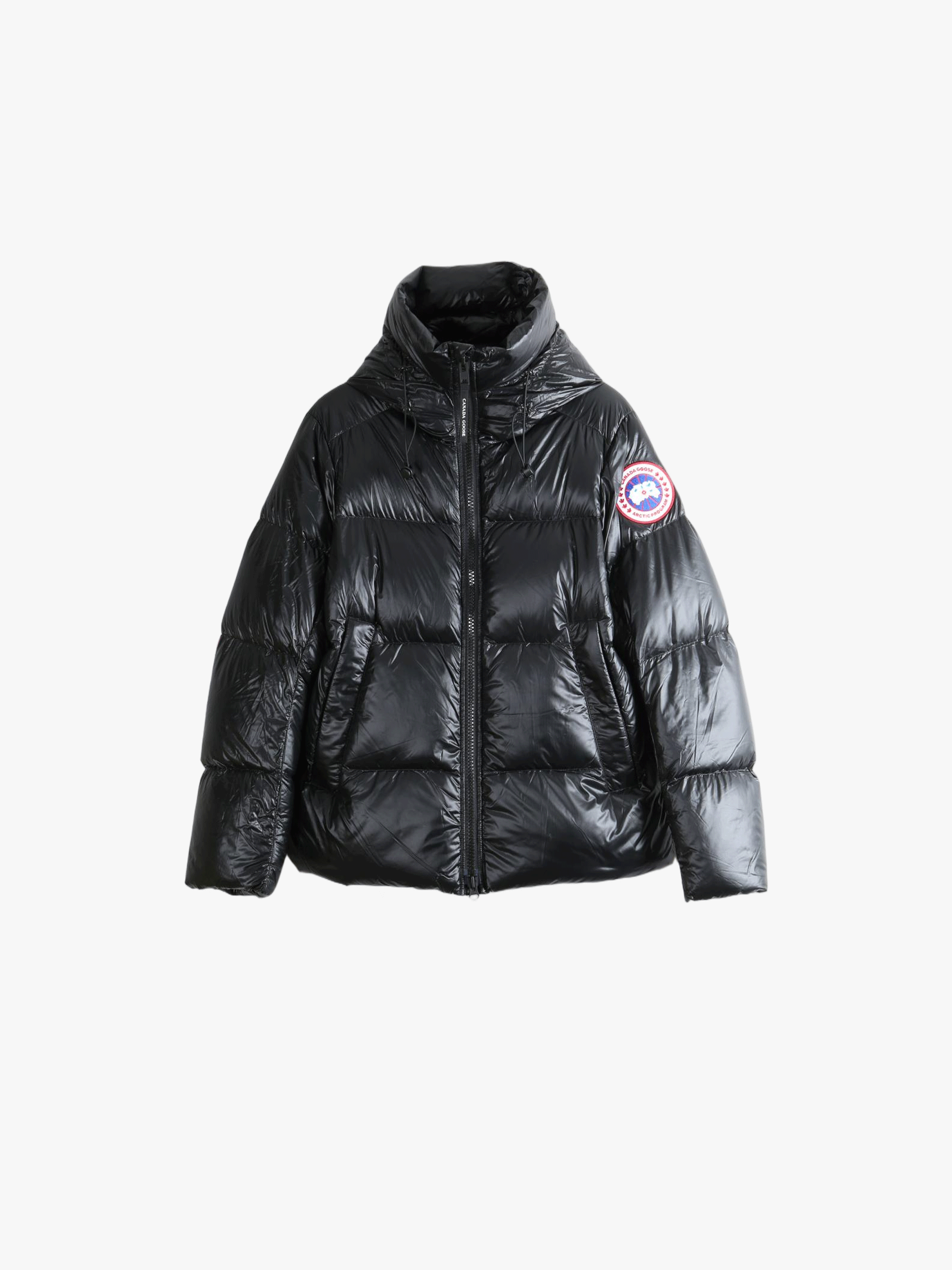 Black jacket, front view
