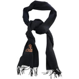 Black scarf, front view