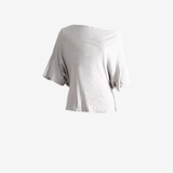 Grey knitwear, front view