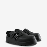 Black shoes, front view