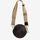 Burgundy bag, back view