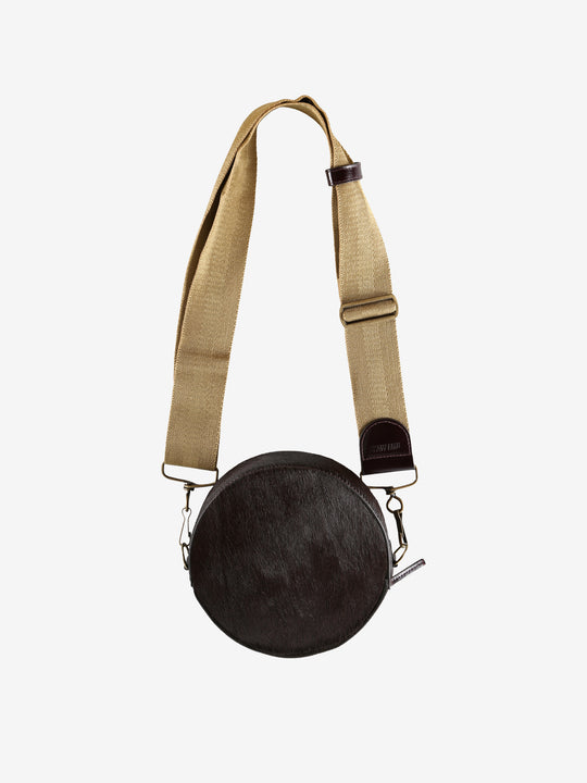 Burgundy bag, back view