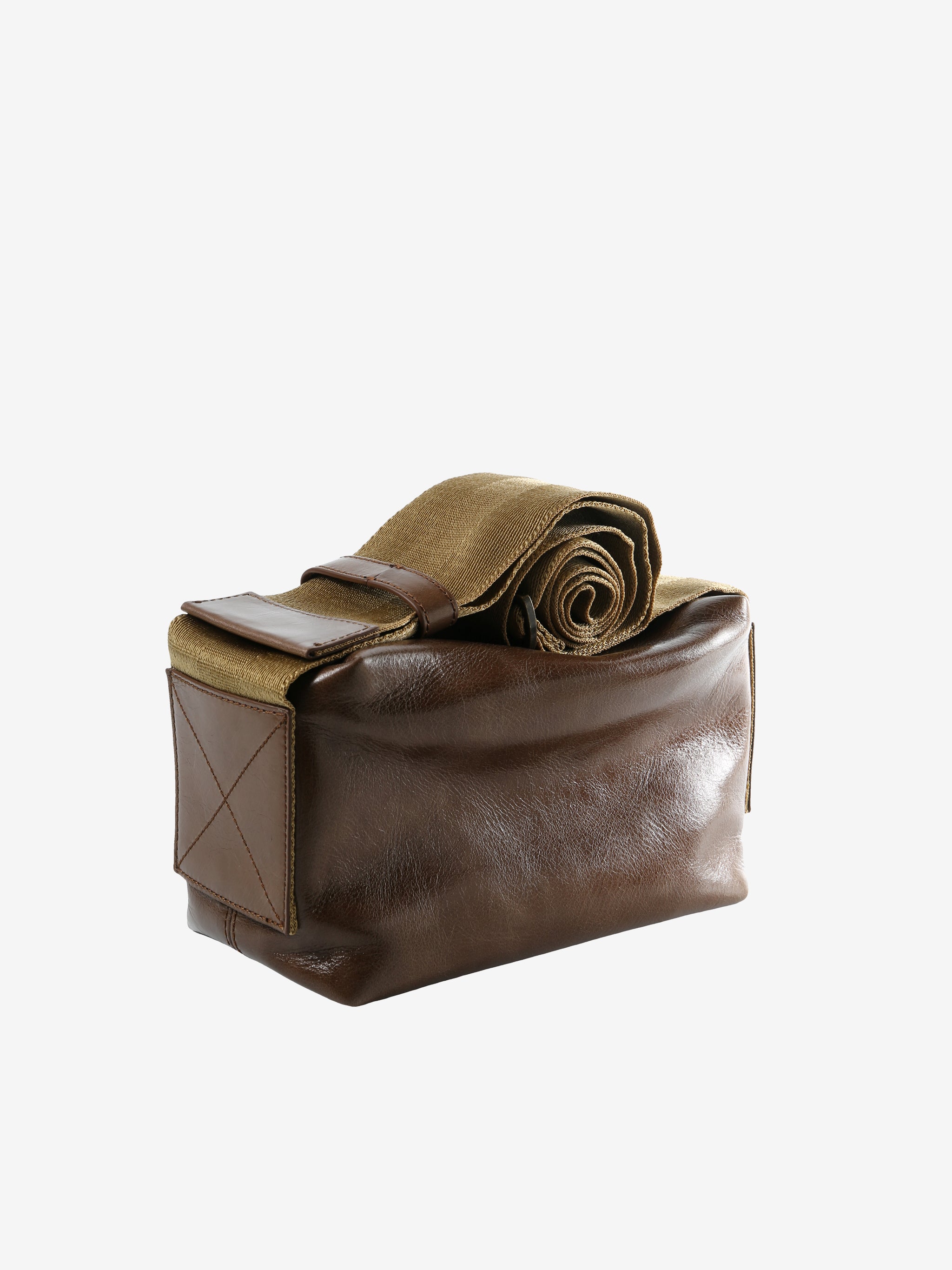 Brown bag, side view