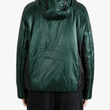 Green jacket, full body view