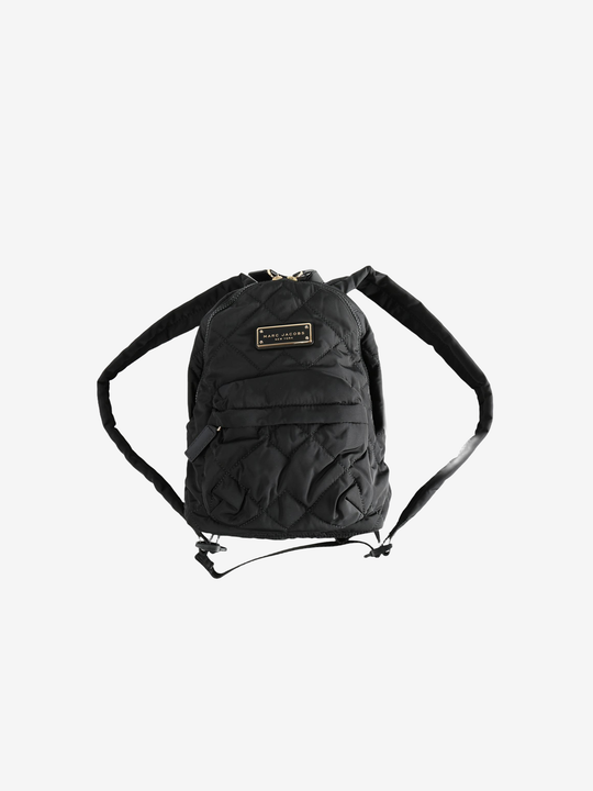 Black bags, front view