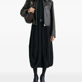 Brown jacket, full body view