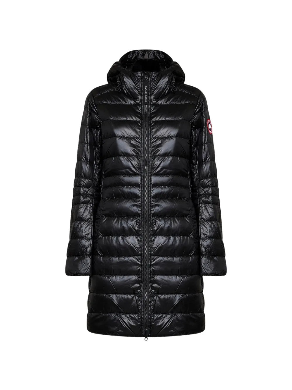 Black jacket, front view