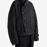 ZIGGY CHEN - Men High Collar Cropped Duvet