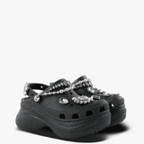 Black shoes, front view