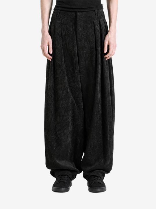 Black pants, full body view
