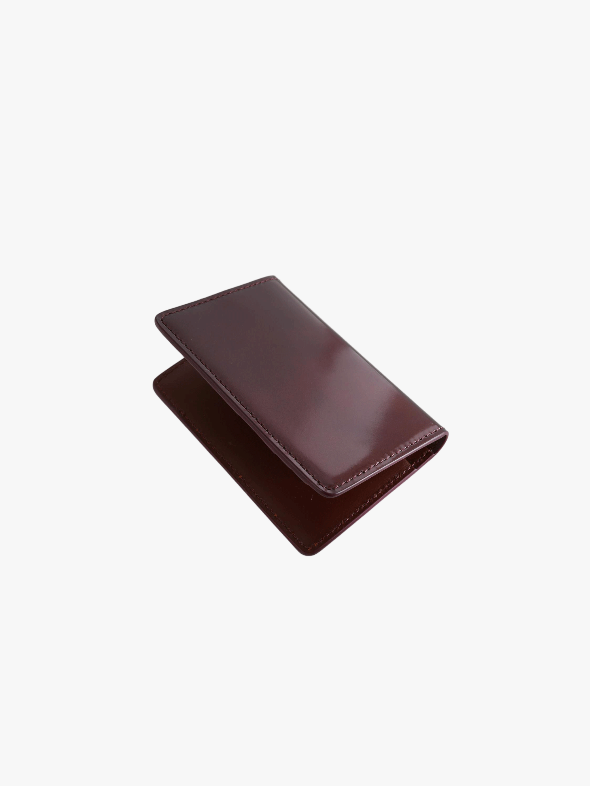 Brown accessories, front view