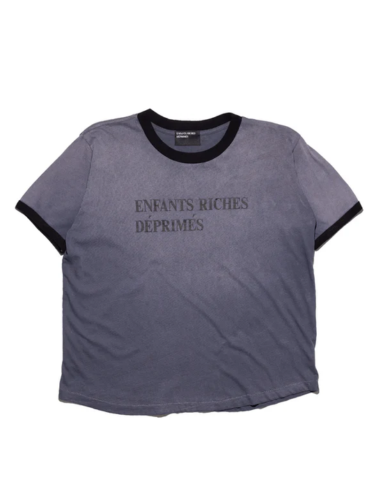 Blue t-shirt, front view