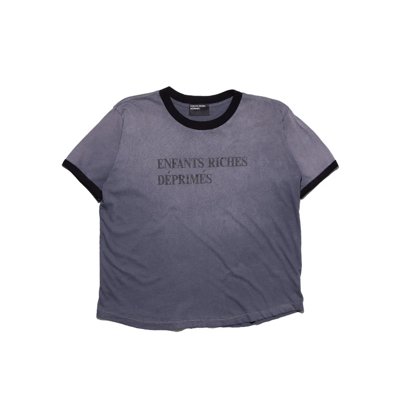 Blue t-shirt, front view
