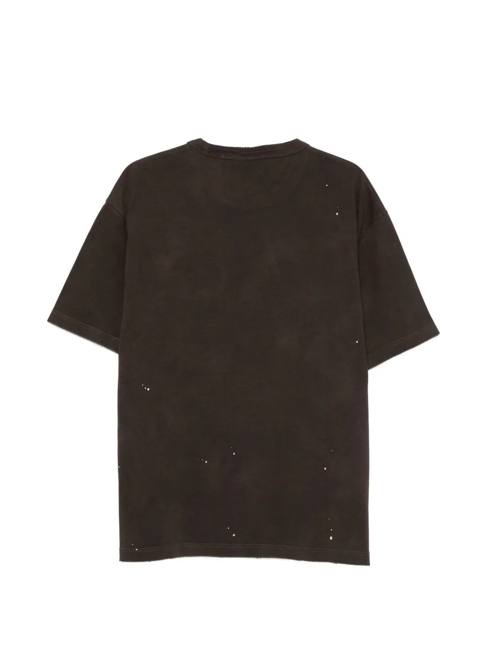 Brown t-shirt, back view