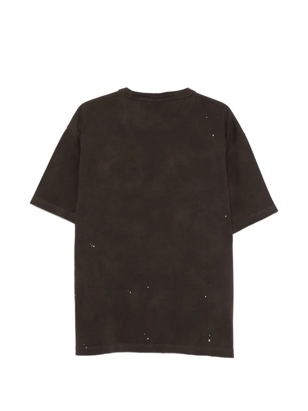 Brown t-shirt, back view