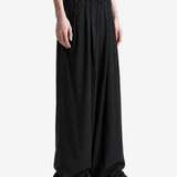 Black pants, full body view