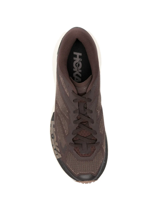 Brown shoes, front view