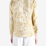 Tan jacket, front view
