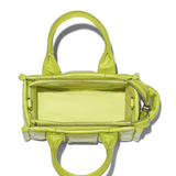 Green bag, up view