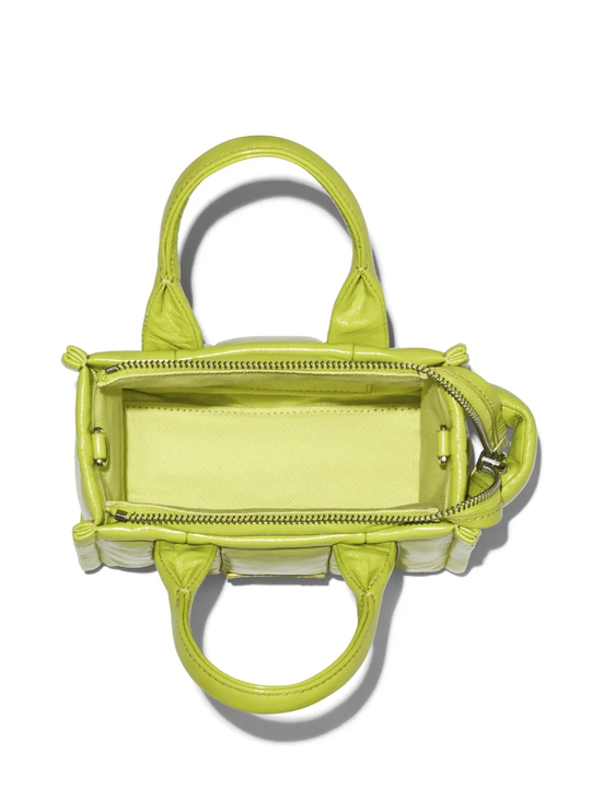 Green bag, up view