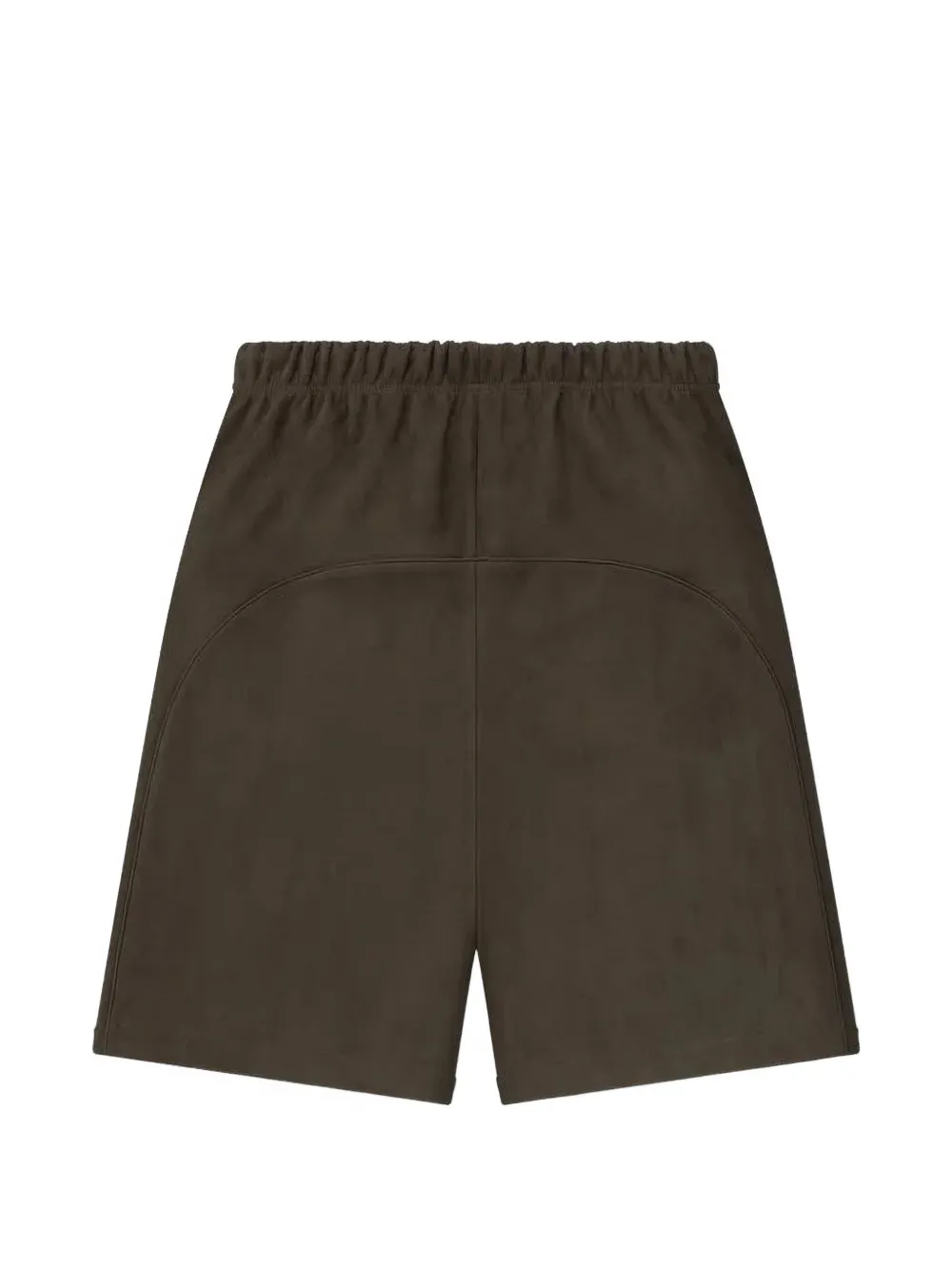 Brown shorts,back view