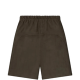 Brown shorts,back view