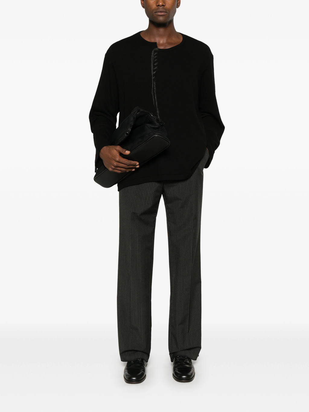 YOHJI YAMAMOTO POUR HOMME - Men Embroidered Long Sweater