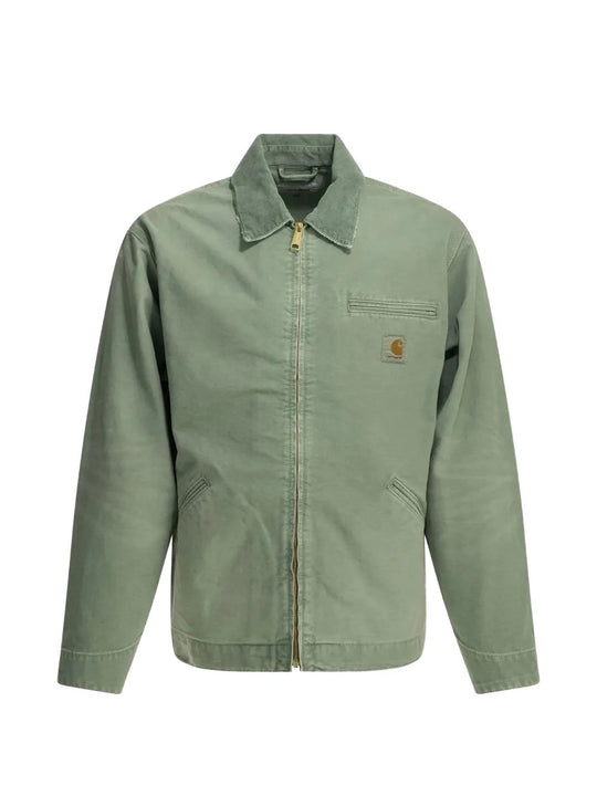 Green jacket, front view