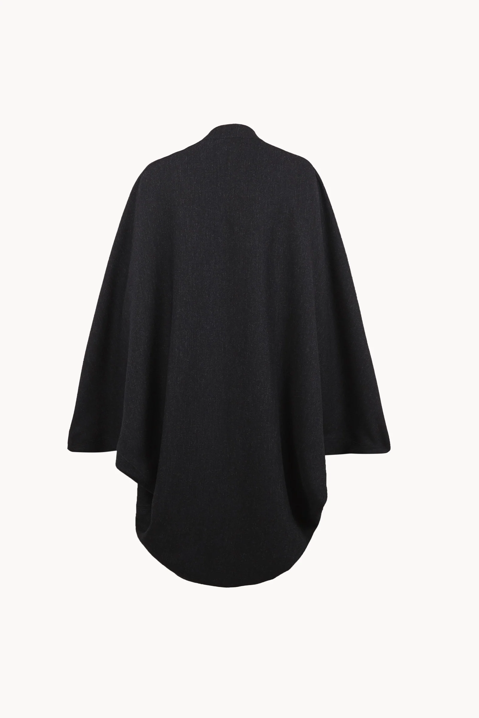 Black jacket, back view
