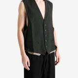 Black jacket worn by a person, showing the jacket fit