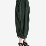 Green skirt, front view