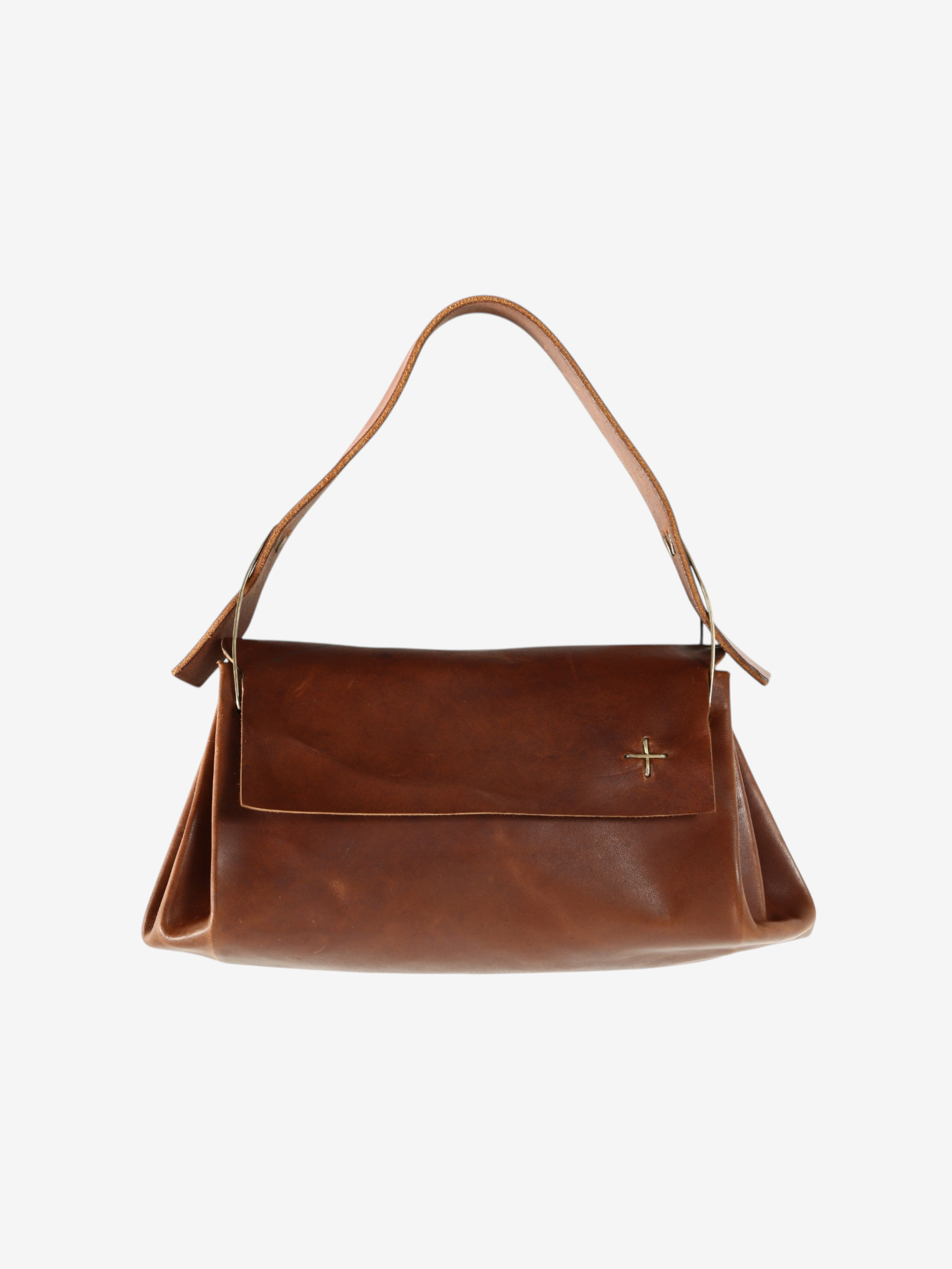 Brown bag, front view
