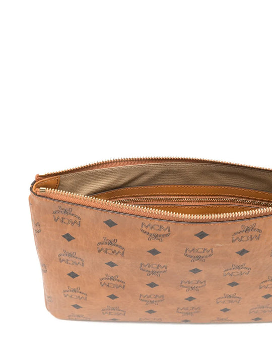 Tan bag, front view