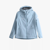Blue jacket, front view