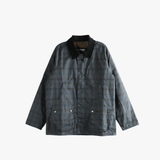 Blue jacket, front view