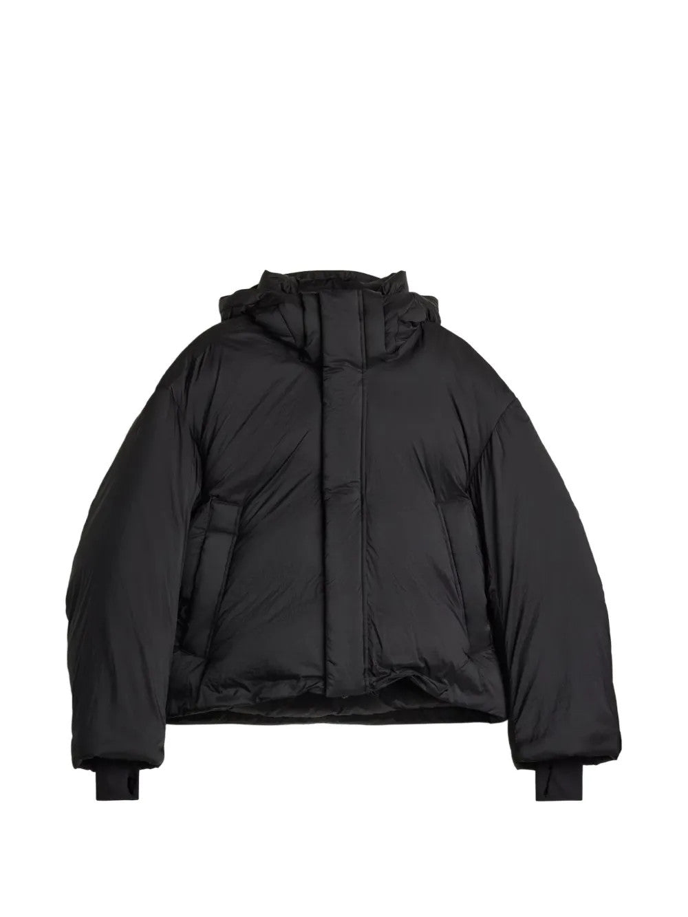 Black jacket, front view