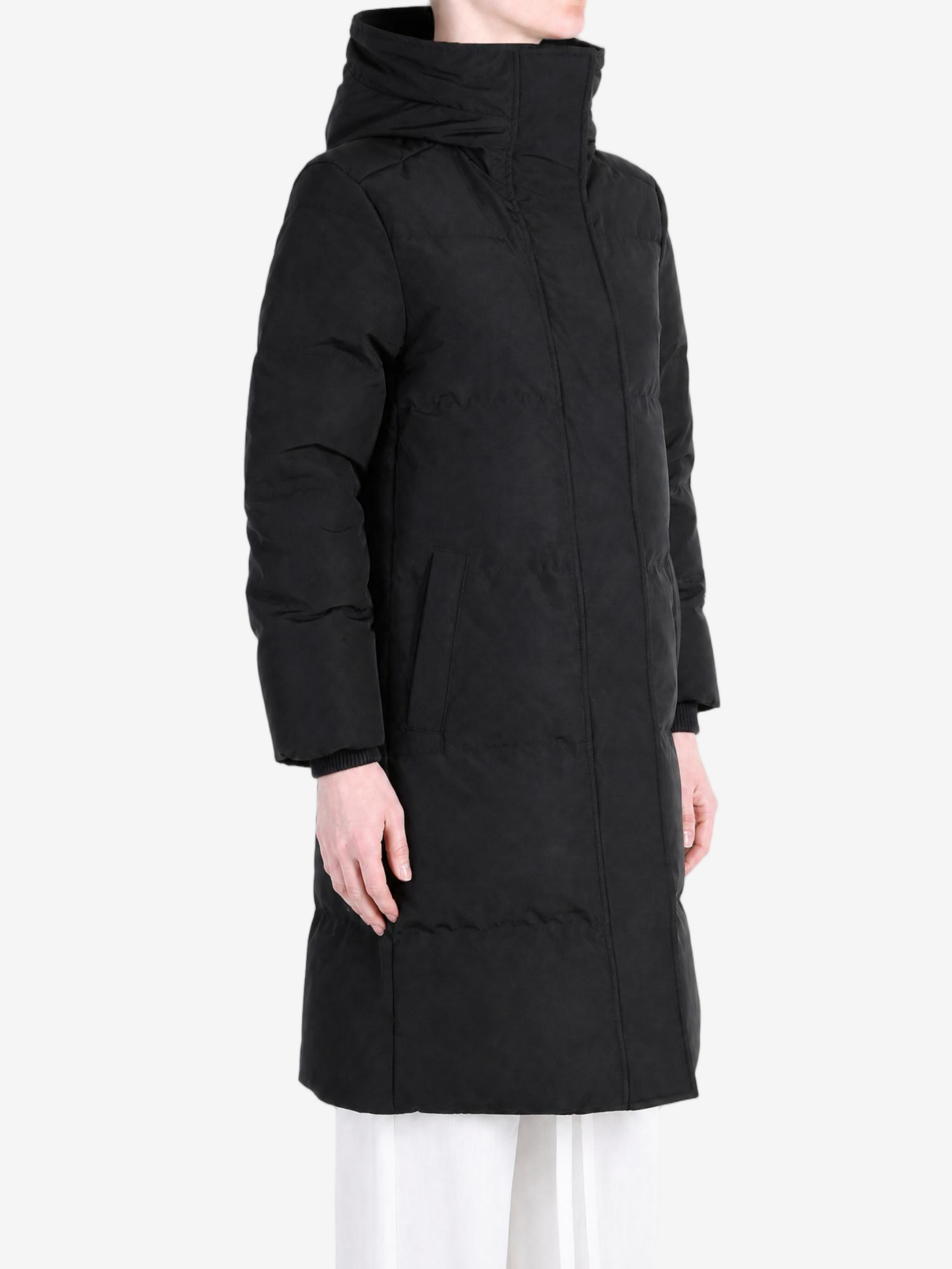 Black jacket, full body view