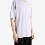 Purple t-shirt, front view