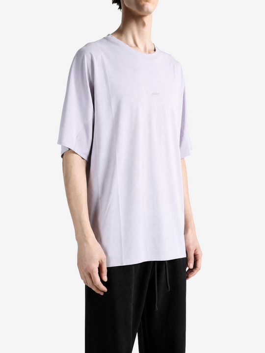 Purple t-shirt, front view