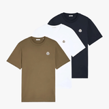 Blue t-shirt, front view