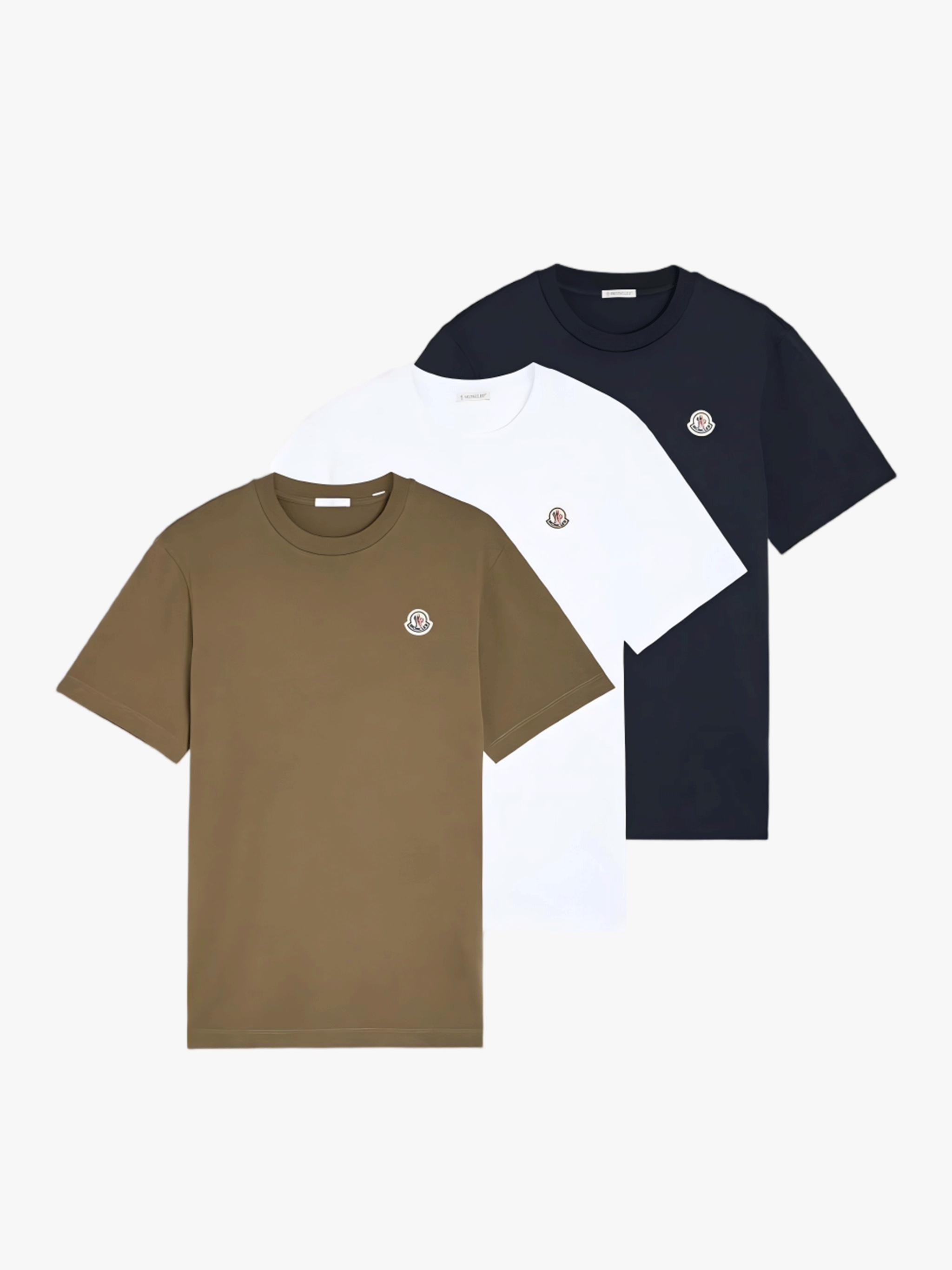 Blue t-shirt, front view