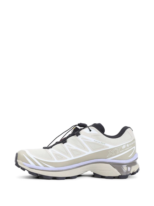 White sneakers, back view